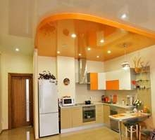 Натяжной потолок для кухни